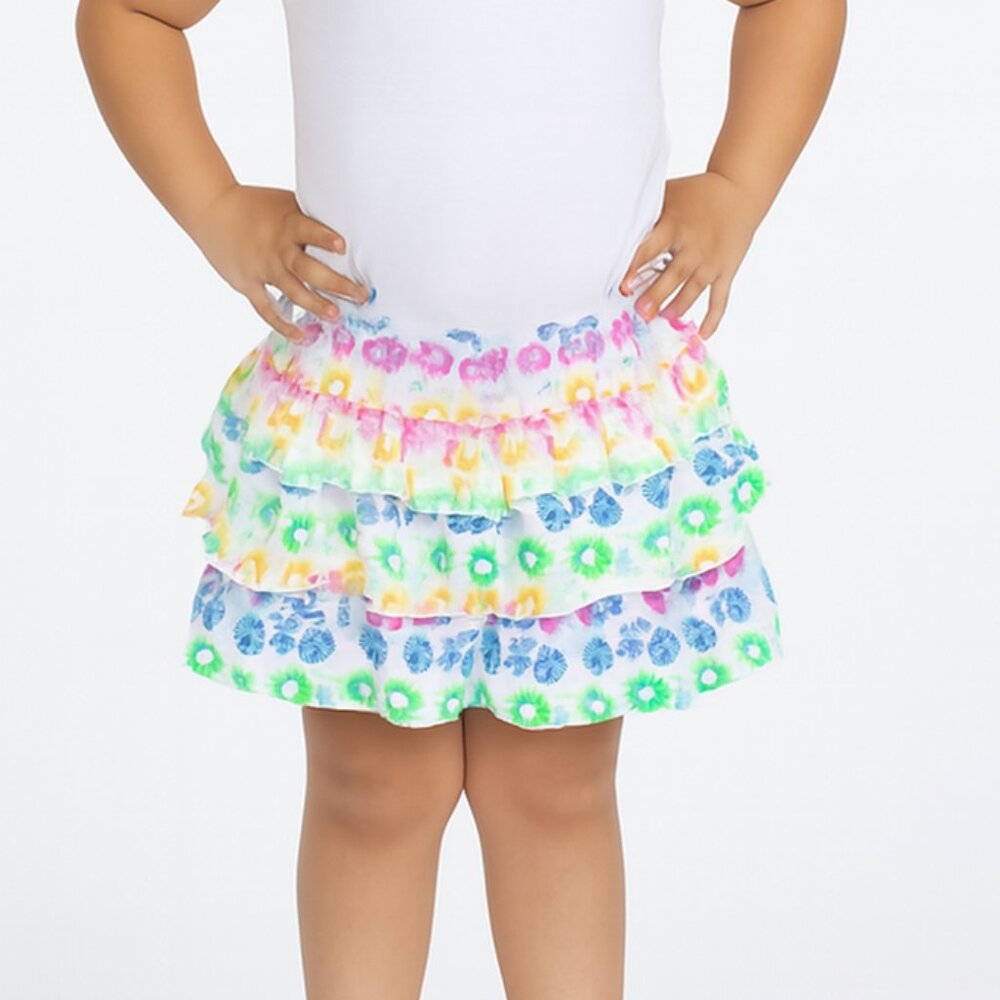 Garanimals Floral Tiered Skort 3T Pastel Summer